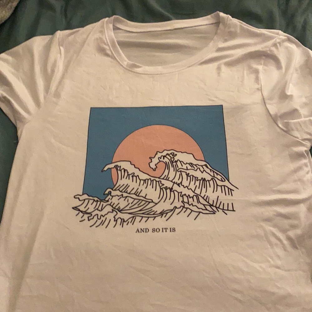 super soft white t-shirt